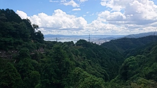 琵琶湖を望む絶景